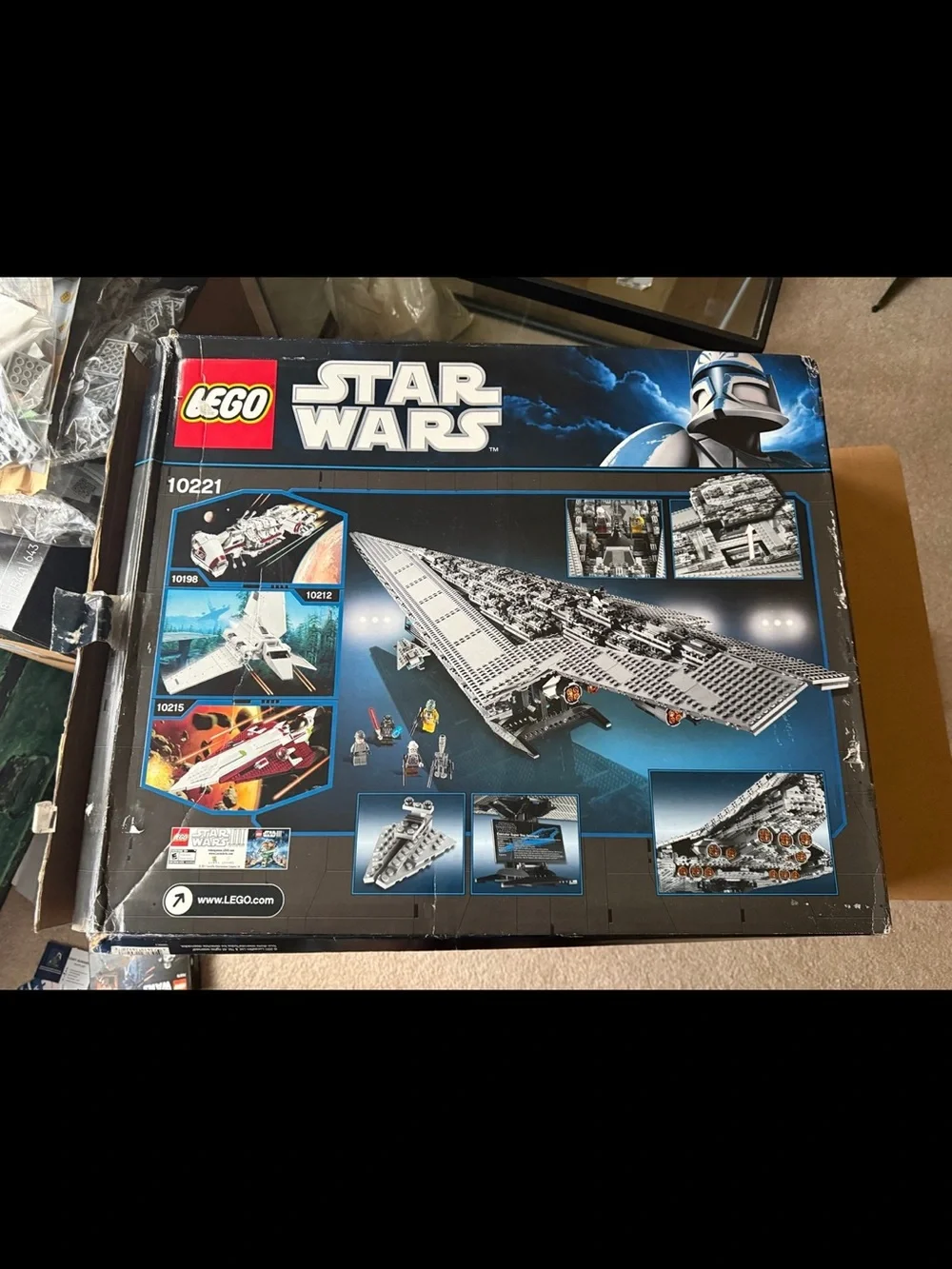 LEGO Star Wars Super Star Destroyer 10221 - Gray & Black